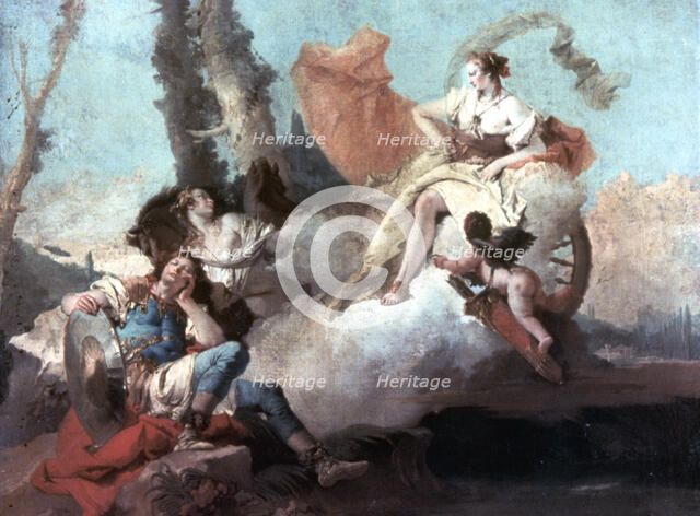 'Rinaldo Enchanted by Armida' 1742-1745. Artist: Giovanni Battista Tiepolo
