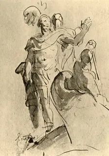 Rinaldo or Aeneas 1757, (1928). Artist: Giovanni Battista Tiepolo