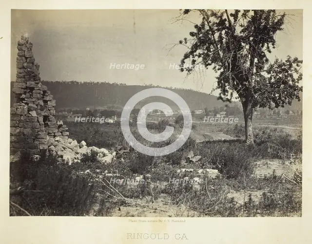 Ringold, GA, 1866. Creator: George N. Barnard.