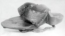 Ringed Patten (Overshoe), England, 1660s. Creator: Unknown