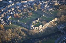 Ringwork and later shell keep castle, Barnard Castle, County Durham, 2013. Creator: Historic England Staff Photographer