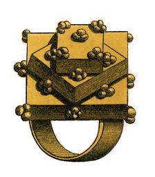 Ring, (1843).Artist: Henry Shaw