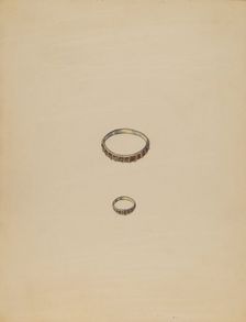 Ring, 1935/1942. Creator: Unknown