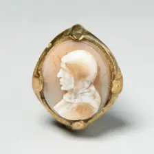 Ring with Cameo Portrait of Girolamo Savonarola, Italy, c.1500-c. 1550. Creator: Unknown