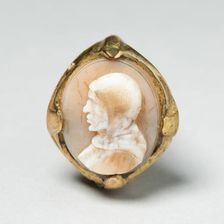 Ring with Cameo Portrait of Girolamo Savonarola, Italy, c.1500-c. 1550. Creator: Unknown
