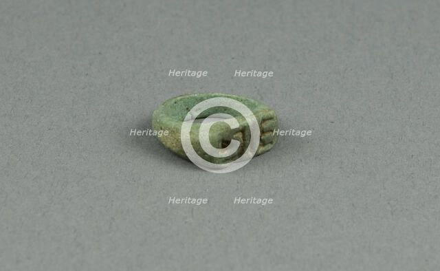 Ring with Hieroglyphs, Egypt, New Kingdom-Third Intermediate Period?, Dynasty 18-25... Creator: Unknown.