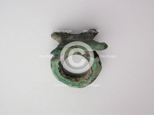 Ring with Ingot Bezel, Geometric Period (800-700 BCE). Creator: Unknown.