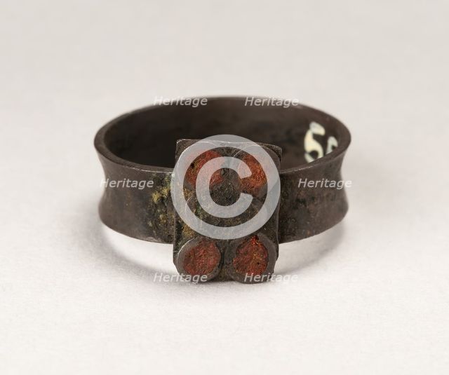 Ring with Inlay, Late 15th/16th century. Creator: Unknown.