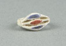 Ring with Inlaid Openwork Bezel, Egypt, New Kingdom, Dynasty 18 (about 1350 BCE). Creator: Unknown