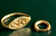 Ring with Inscription, Jewelery, Tunisia, c3rd-4th Century