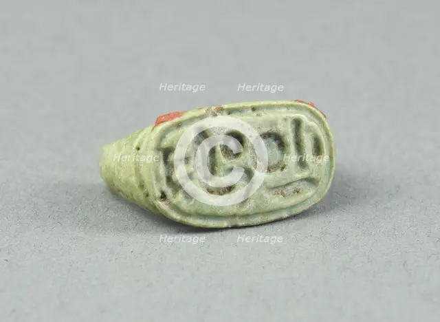 Ring: Akhenaton, Egypt, New Kingdom, Dynasty 18, reign of Akhenaten (about 1352-1336 BCE). Creator: Unknown.