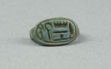 Ring: Amenhotep (III), Ruler of Thebes, Egypt, New Kingdom, Dynasty 18, reign of Amenhotep III... Creator: Unknown