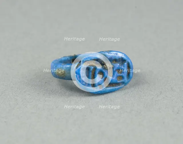 Ring: Amun-Ra, King of the Gods, the Lord, Egypt, New Kingdom, Dynasties 18-20 (abt 1550-1069 BCE). Creator: Unknown.