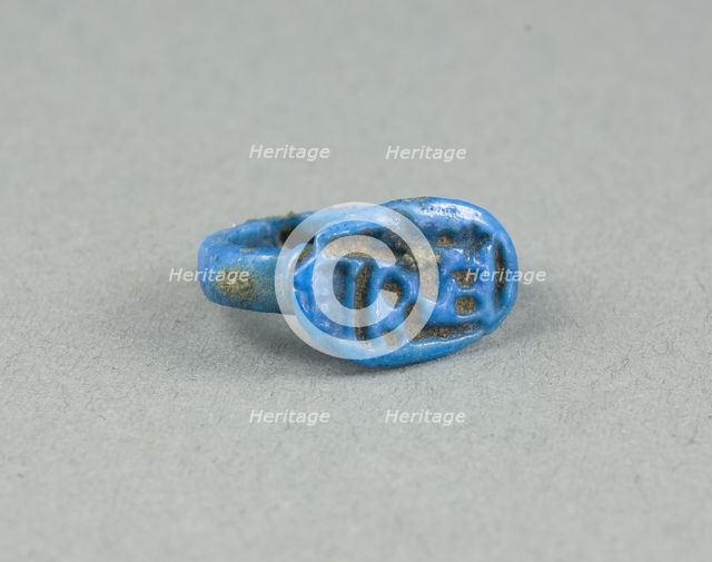 Ring: Amun-Ra, King of the Gods, the Lord, Egypt, New Kingdom, Dynasties 18-20 (abt 1550-1069 BCE). Creator: Unknown.