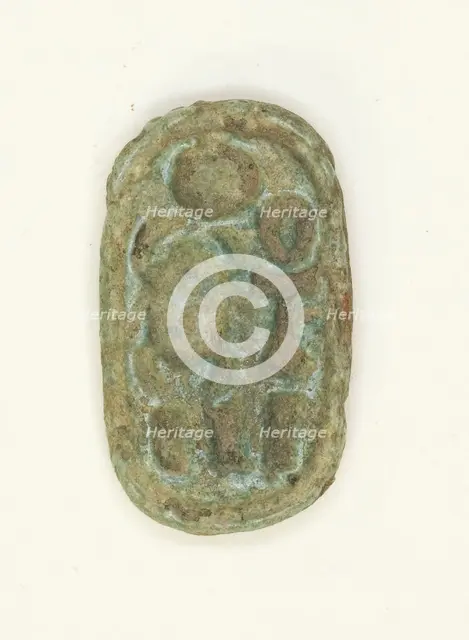 Ring: Ankhkheprure (Smenkhkare), Egypt, New Kingdom, Dynasty 18, reign of Smenkhkare... Creator: Unknown.