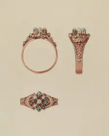 Ring, c. 1936. Creator: Kurt Melzer