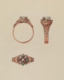 Ring, c. 1936. Creator: Kurt Melzer