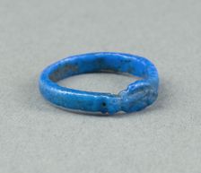 Ring: Figure of a Fish, Egypt, New Kingdom, Dynasty 18 (about 1390 BCE). Creator: Unknown