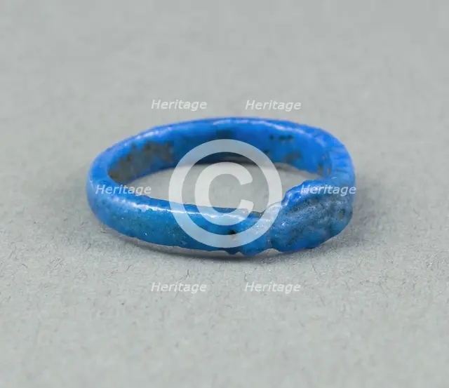 Ring: Figure of a Fish, Egypt, New Kingdom, Dynasty 18 (about 1390 BCE). Creator: Unknown.