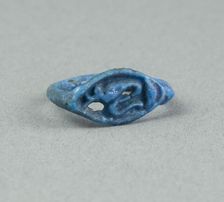Ring: Figure of Serpent Uto (?) Wearing Crown of Lower Egypt, Egypt, New Kingdom, Dynasty 18... Creator: Unknown