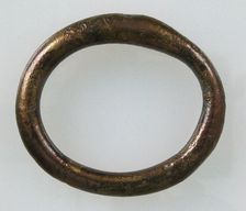 Ring, Frankish, 7th century. Creator: Unknown
