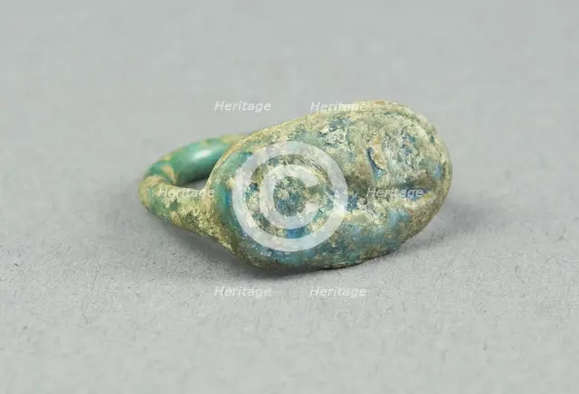 Ring: Horemheb, Beloved of Amon, Egypt, New Kingdom, Dynasty 18, reign of Horemheb (abt 1323-... Creator: Unknown.