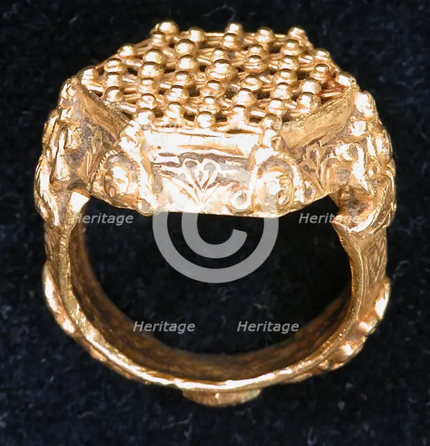 Ring, Iran, 12th-13th century. Creator: Unknown.
