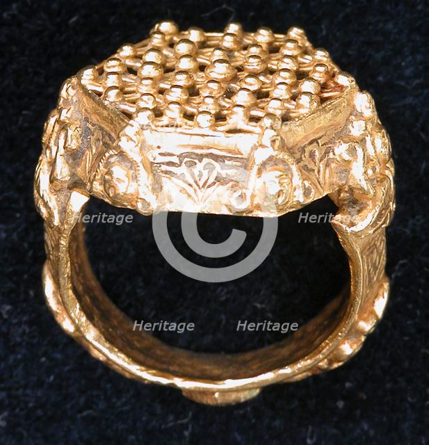 Ring, Iran, 12th-13th century. Creator: Unknown.