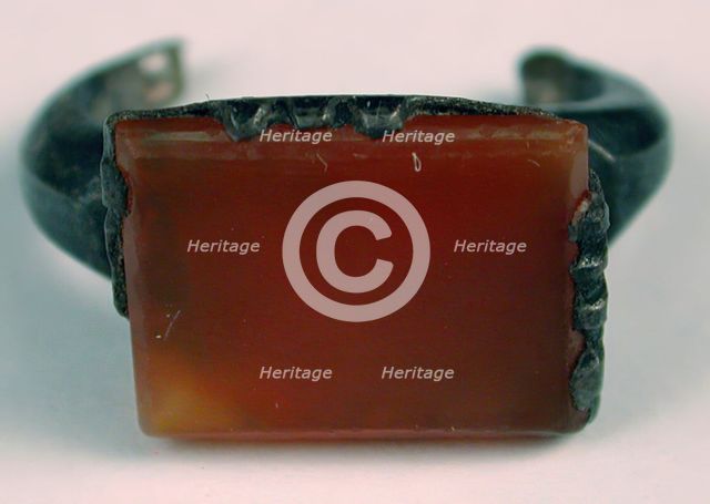 Ring, Iran, 9th-11th century. Creator: Unknown.