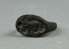 Ring: Nebmaatre is the Lord (Amenhotep III), Egypt, New Kingdom, Dynasty 18, reign of Amenhotep... Creator: Unknown
