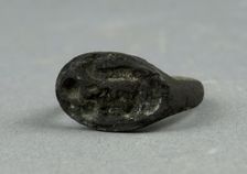 Ring: Nebmaatre is the Lord (Amenhotep III), Egypt, New Kingdom, Dynasty 18, reign of Amenhotep... Creator: Unknown
