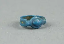 Ring: Oval, Egypt, New Kingdom, Dynasty 18 (about 1350 BCE). Creator: Unknown