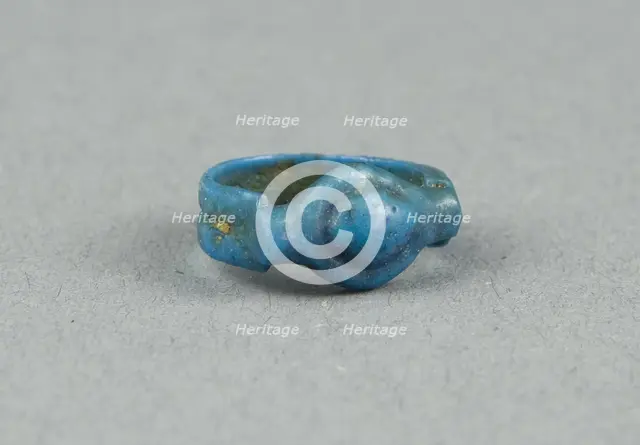 Ring: Oval, Egypt, New Kingdom, Dynasty 18 (about 1350 BCE). Creator: Unknown.