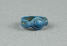 Ring: Oval, Egypt, New Kingdom, Dynasty 18 (about 1350 BCE). Creator: Unknown