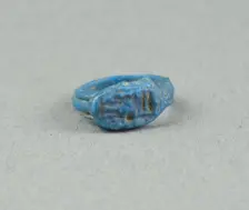 Ring: Ramesses (II), Beloved of Amun, Egypt, New Kingdom, Dynasty 19, reign of Ramesses II... Creator: Unknown