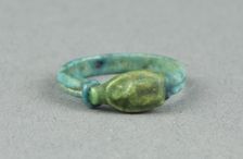 Ring: Scarab, Egypt, New Kingdom, Dynasty 18 (about 1350 BCE). Creator: Unknown