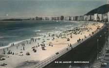 Rio de Janeiro - Copacabana c1950s. Creator: Unknown