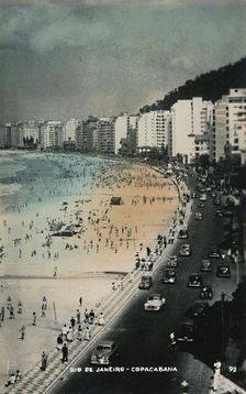Rio de Janeiro - Copacabana c1950s. Creator: Unknown