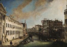 Rio dei Mendicanti, c1723-1724. Creator: Canaletto