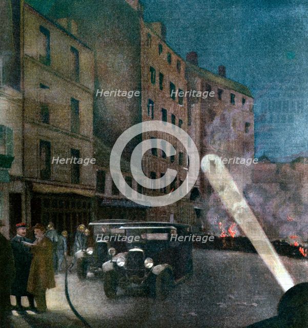 Riot on Rue Nationale, Paris, 1934. Artist: Unknown