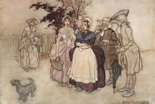 Rip Van Winkle 1907. Artist: Arthur Rackham