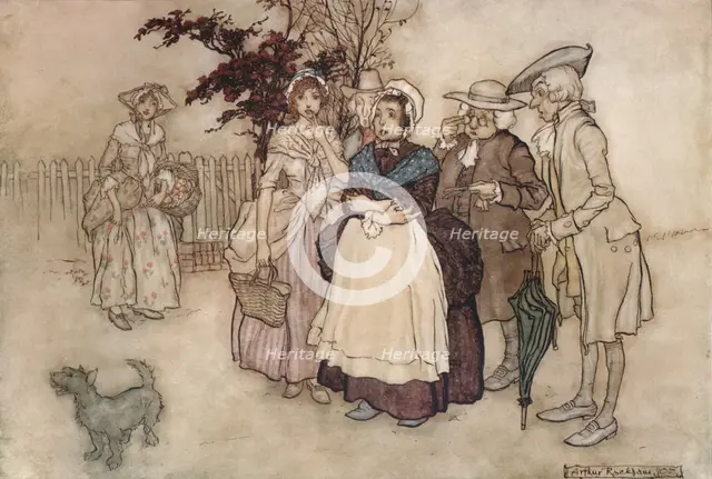 'Rip Van Winkle', 1907. Artist: Arthur Rackham.