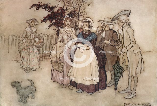 'Rip Van Winkle', 1907. Artist: Arthur Rackham.
