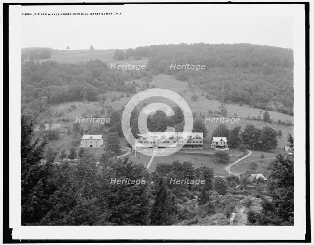 Rip Van Winkle House, Pine Hill, Catskill Mts., N.Y., (1902?). Creator: Unknown.