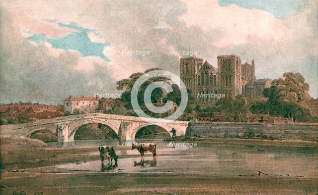 'Ripon Cathedral', c1800, (c1900). Creator: Unknown.