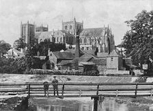 Ripon Minster c1896. Artist: C Watson