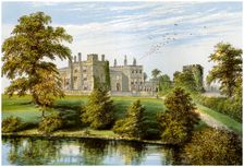 Ripley Castle, Yorkshire, home of Baronet Ingilby, c1880