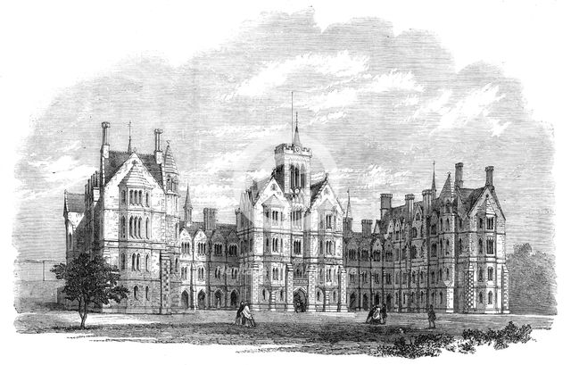 Ripley's Hospital, Lancaster, for orphans and destitute children, 1864. Creator: Unknown.