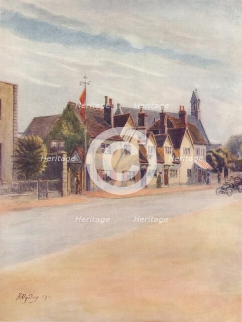 'Ripley, The Anchor Inn', 1911, (1914). Artist: James S Ogilvy.