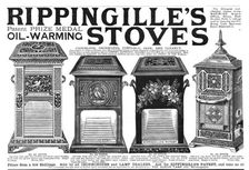 'Rippingille's Stoves 1890. Creator: Unknown